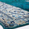 Tapis patchwork noué à la main persan vintage Naein