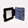 Miroir de poche avec motif floral inspiré de la Perse