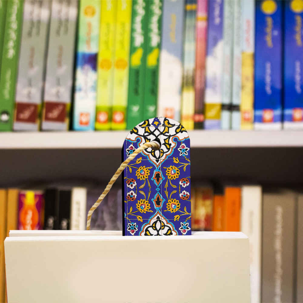 Marque-page en bois artistique inspiré du style persan – Eslimi