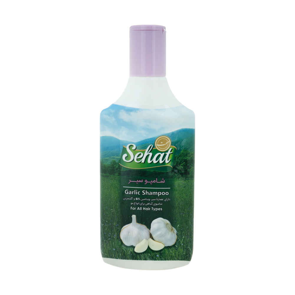 Sehat Shampooing à l'Ail - Renforce & Nourrit Tous Types de Cheveux (Pack de 4)