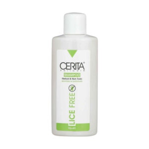 Cerita Shampooing Anti-Poux – À Base de Plantes & Non-Toxique, Traitement Efficace (Pack de 2)