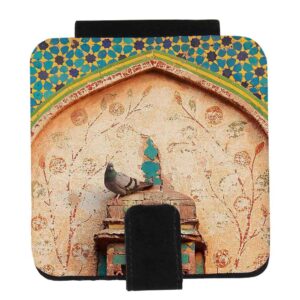 Miroir de poche avec design Carnila inspiré de la Perse