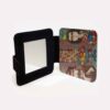 Miroir de poche avec design familial inspiré de la Perse