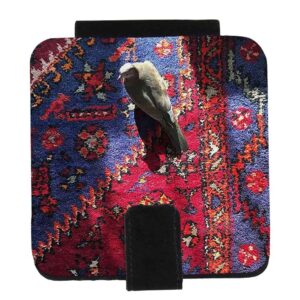 Miroir de poche avec motif Kabotar inspiré de la Perse