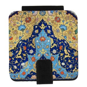Miroir de poche avec design Narin inspiré de la Perse