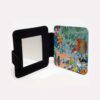 Miroir de poche avec motif Negargari inspiré de la Perse