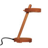 Lampe de bureau réglable en bois – Fabriquée à la main N27