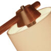 Lampe de bureau réglable en bois – Fabriquée à la main N30