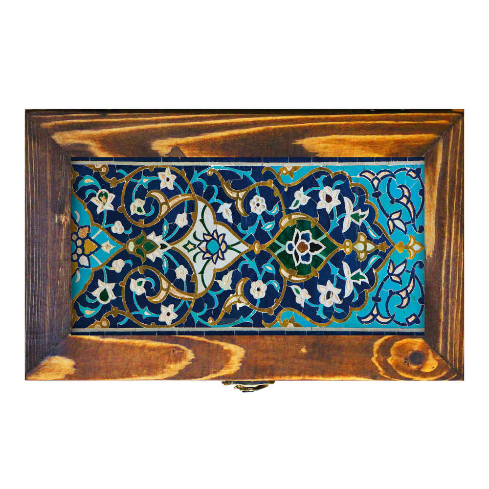 Boîte de Rangement pour Couverts en Bois Modèle Negar