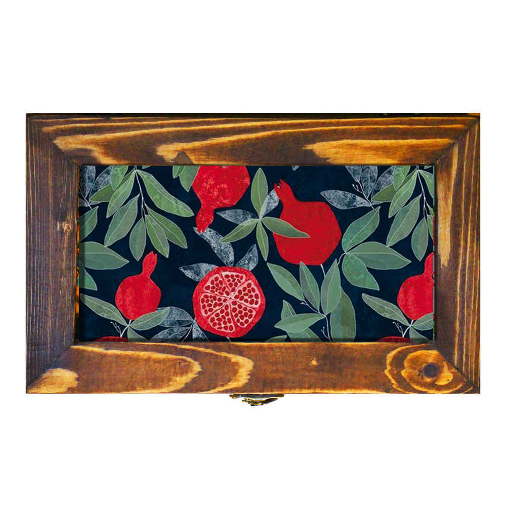 Coffret de Rangement pour Couverts en Bois Modèle Anar