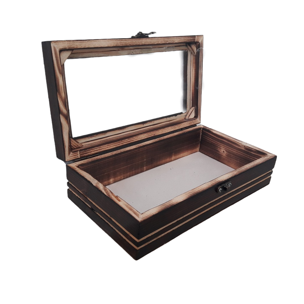 Coffret de Rangement pour Couverts en Bois Modèle Letka