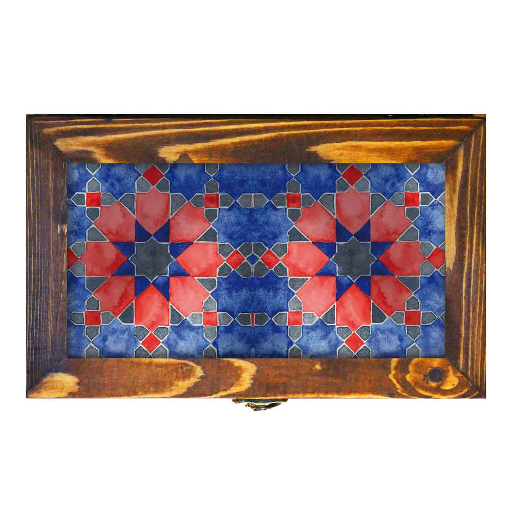 Coffret de Rangement pour Couverts en Bois Modèle Mina