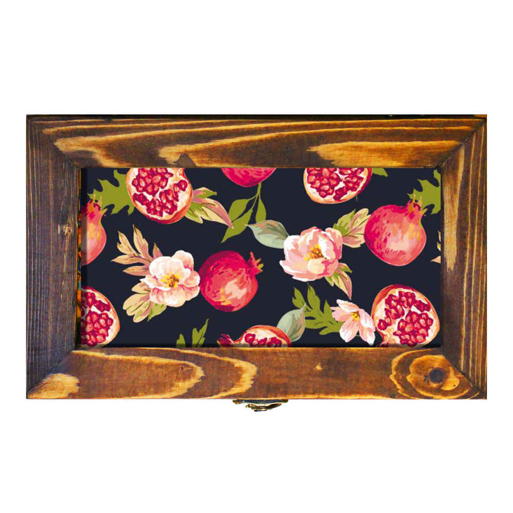 Coffret de Rangement pour Couverts en Bois Modèle Yalda