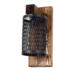 Applique murale en bois – Style moderne et minimaliste, esthétique cosy G15