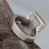 Bague en argent Dur-e Najaf islamique pour hommes Ya Imam Hussain