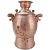 Samovar de thé en cuivre persan traditionnel 3 litres
