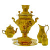 Samovar en laiton persan décoratif pour thé à charbon, 3 litres