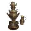 Machine à thé samovar en laiton design traditionnel 6 litres