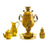 Samovar en laiton persan décoratif pour thé à charbon, 6 litres