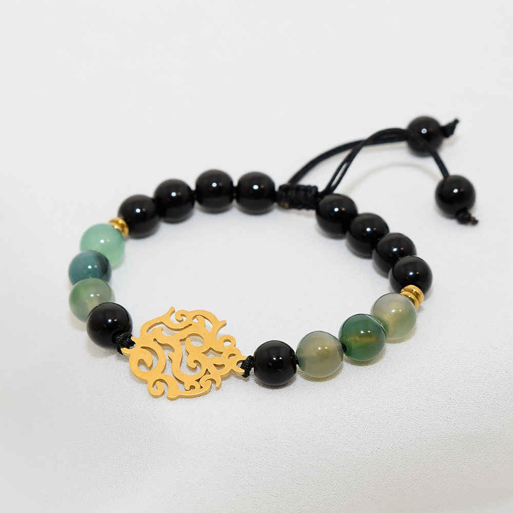 Bracelet Perlé pour Femme – Design Agate