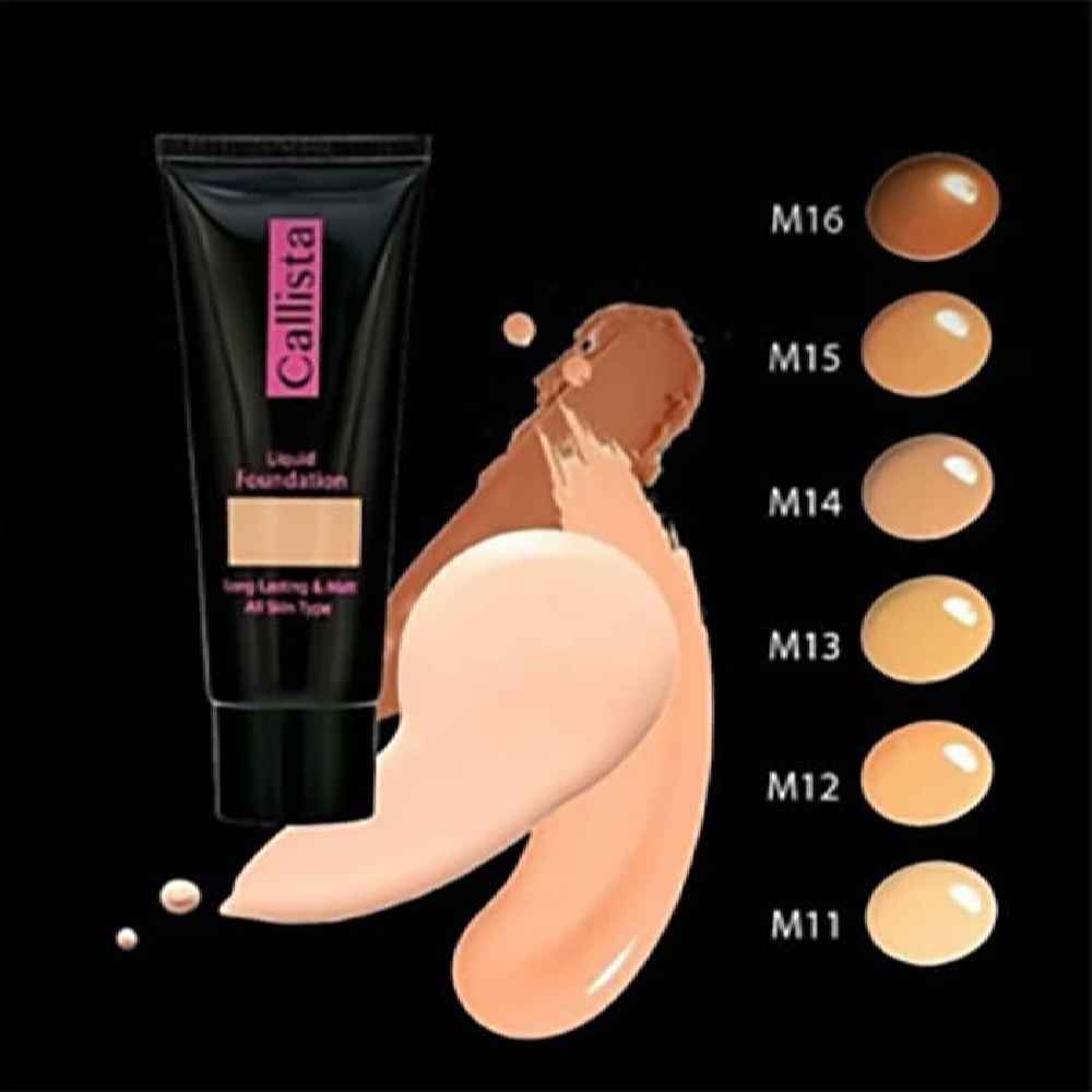 Fond de teint Callista longue tenue et mat (x2)