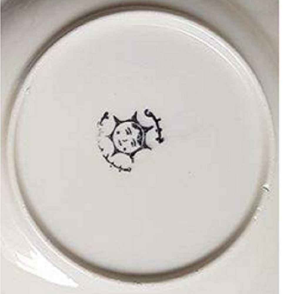 Pichet en porcelaine motif à carreaux Morvarid