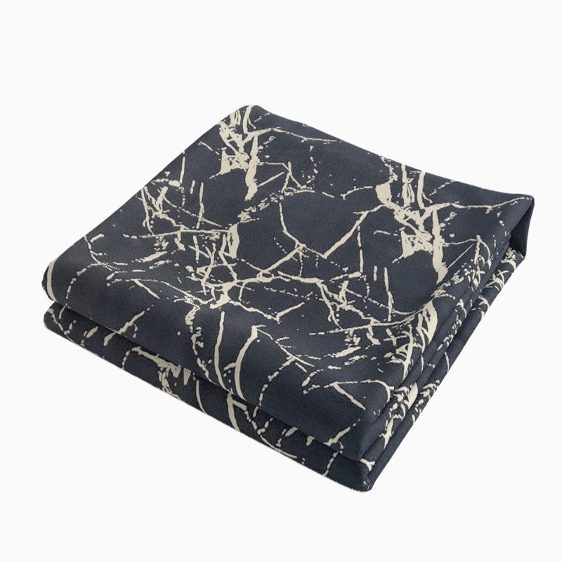 Housse de couette en coton et polyester – Super douce, modèle Granite