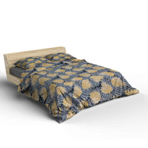 Housse de couette double coton et polyester – Ultra douce, modèle Paradise