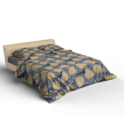 Housse de couette double coton et polyester – Ultra douce, modèle Paradise