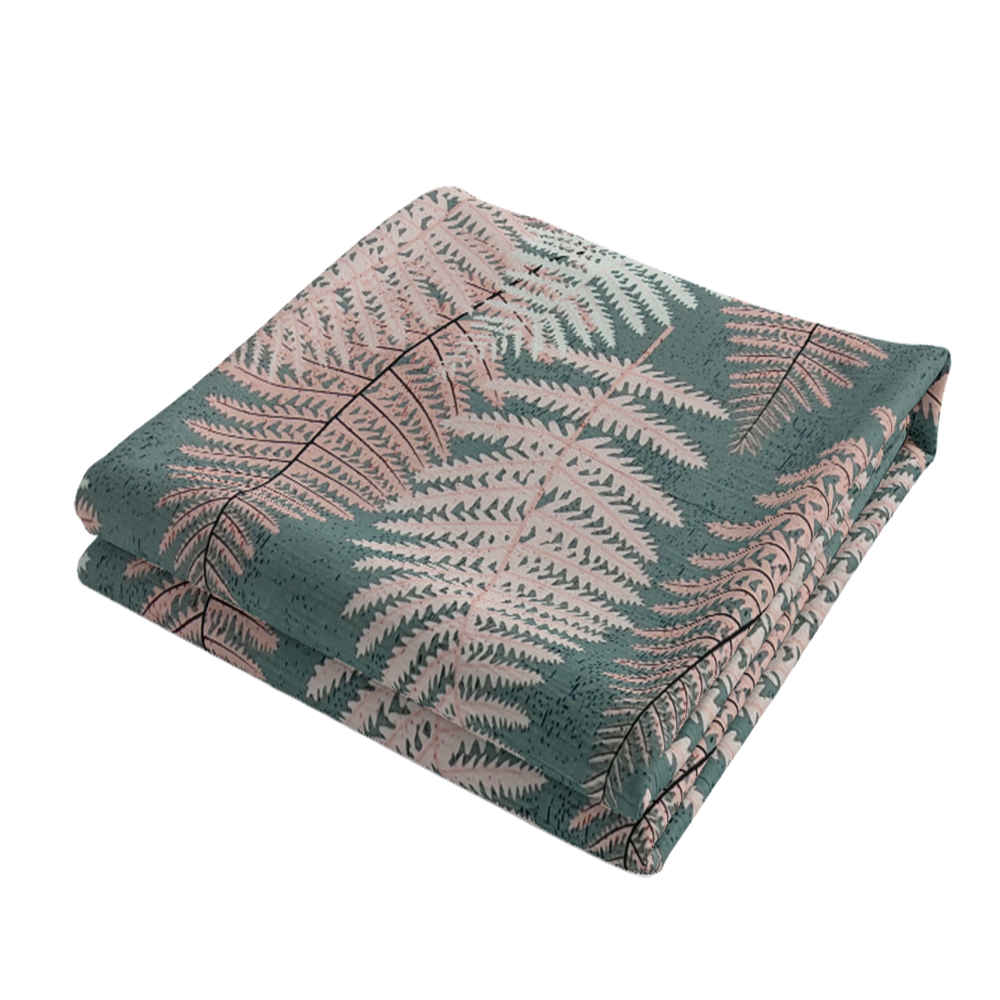 Housse de couette double coton et polyester – Ultra douce, modèle Sarakhs