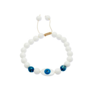 Bracelet Perlé pour Femme – Design Blanc
