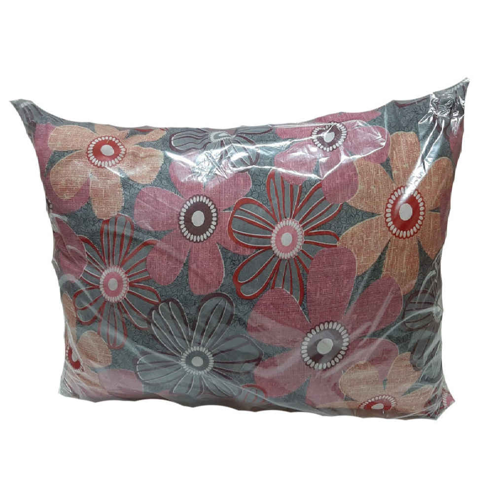 Oreiller de lit confort – Housse en velours à motif floral modèle Spring