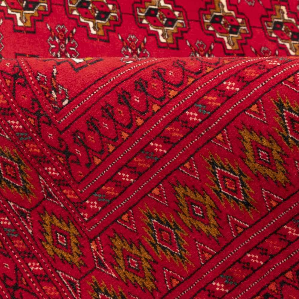 Housse de Coussin de Sol Torkaman Tissé à la Main – Poshti Nostalgie