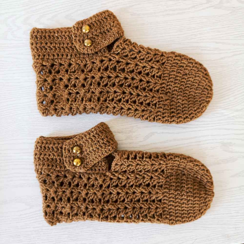 Chaussettes en coton tissées à la main perses pour femmes tricotées Nazanin