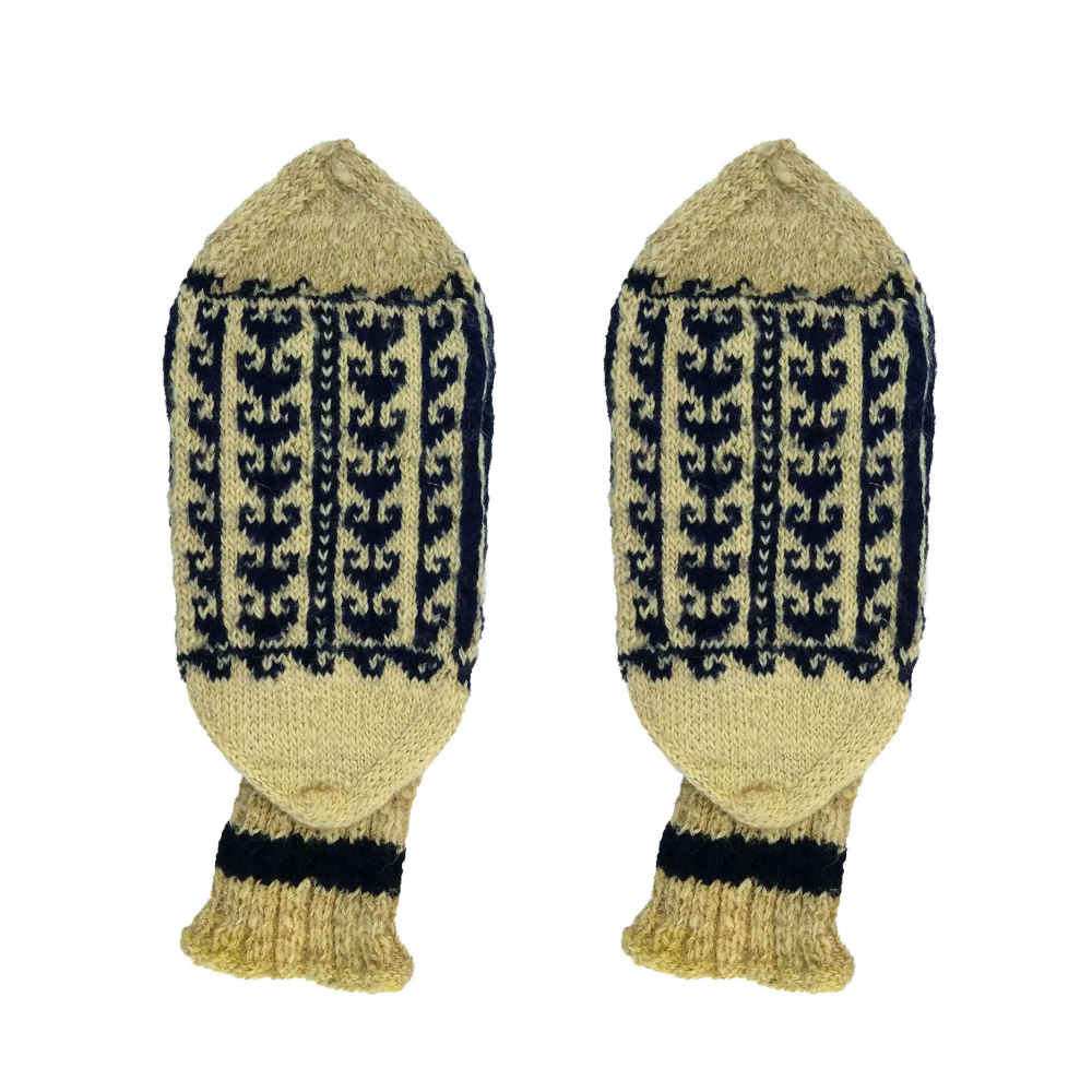 Chaussettes en laine tissées à la main perses pour femmes tricotées Emad