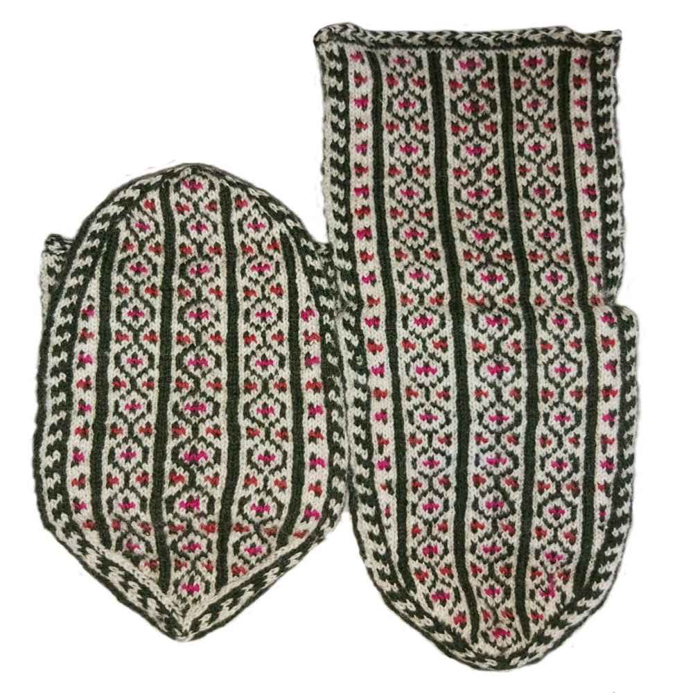 Chaussettes en laine tissées à la main perses pour femmes tricotées Farhad