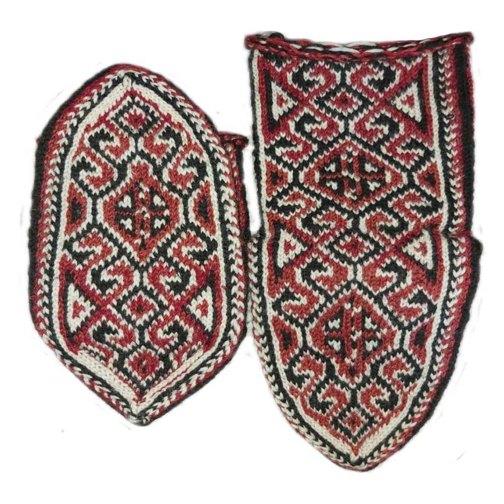 Chaussettes en laine tissées à la main perses pour femmes tricotées Toranj