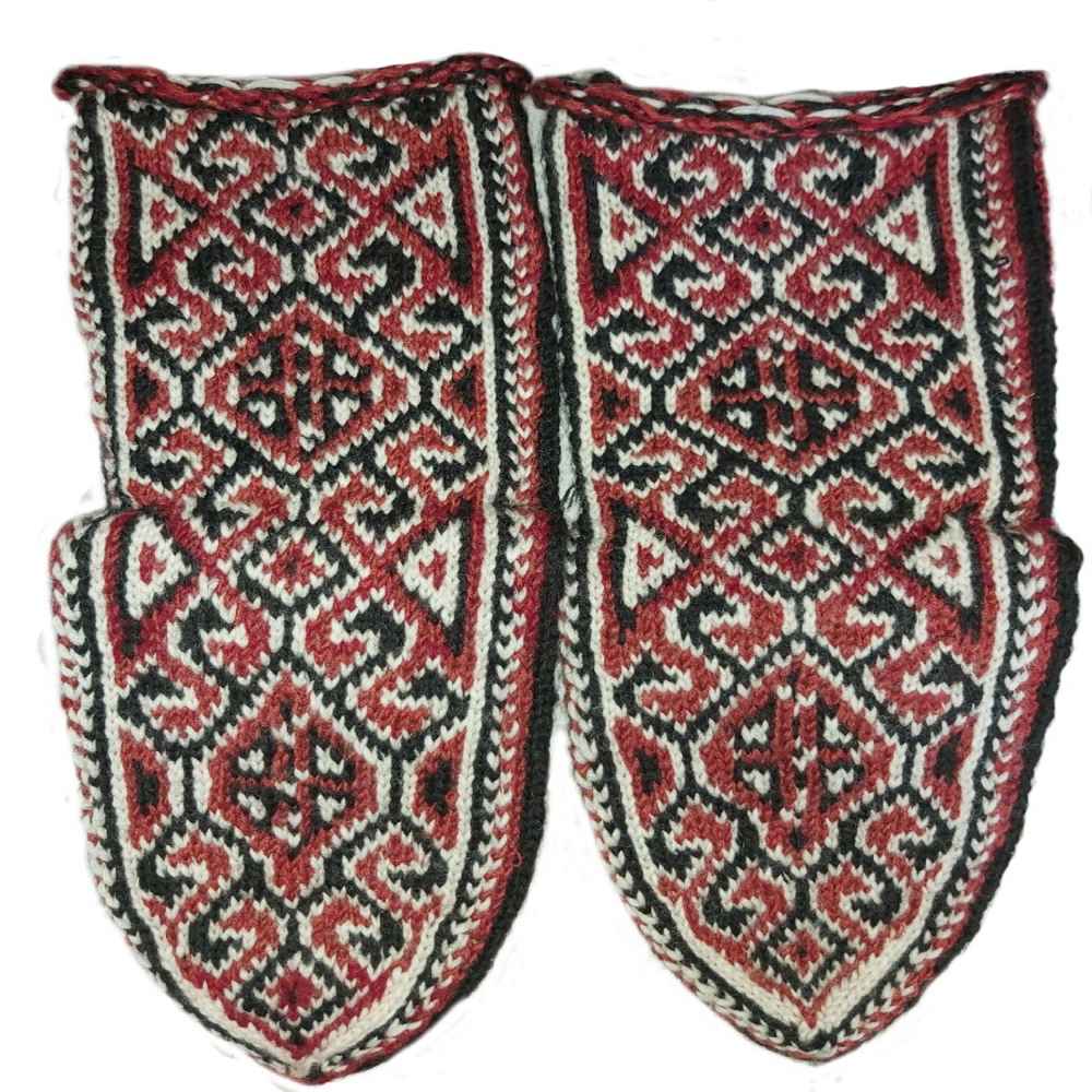 Chaussettes en laine tissées à la main perses pour femmes tricotées Toranj
