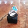 Bague en argent Topaze Bleue persane pour homme Dara