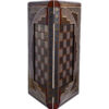 Plateau d'Échecs en Bois Khatamkari Persan Modèle Royal