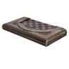 Plateau d'Échecs en Bois Khatamkari Persan Modèle Royal