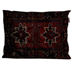 Taie d’oreiller en velours persan – Taille standard modèle Bina – Élégance intemporelle (x2)
