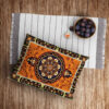 Taie d’oreiller en velours persan – Taille standard modèle Doran – Exquise et moelleuse (x2)