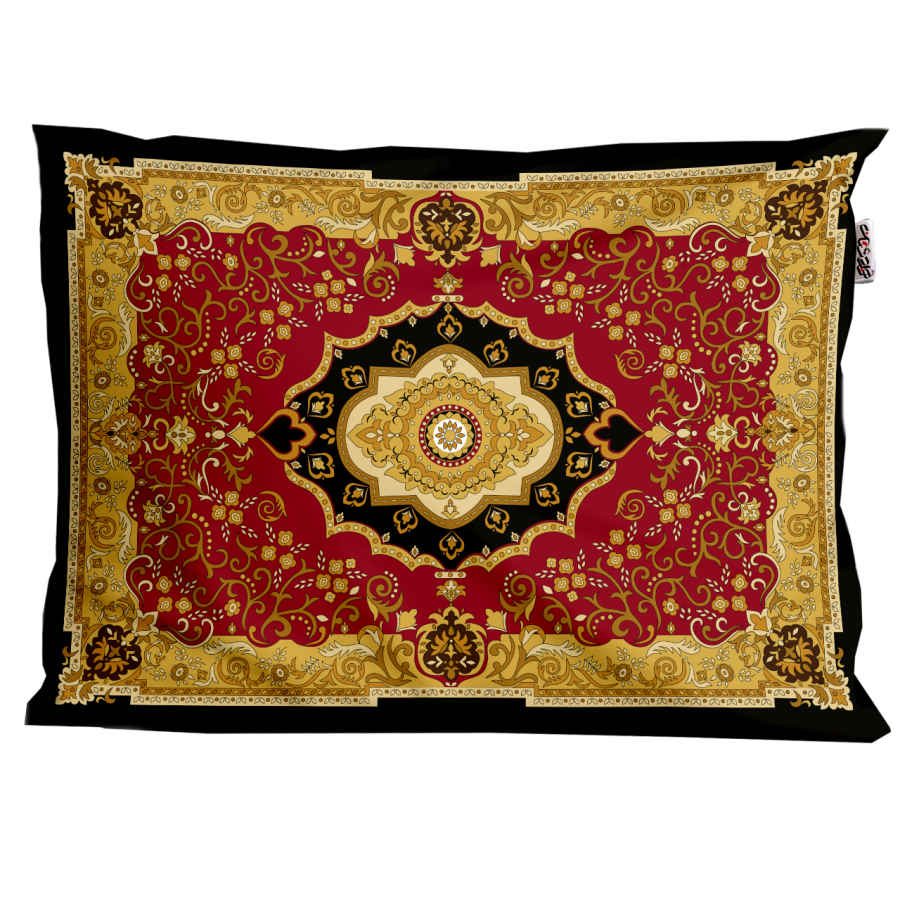 Taie d’oreiller en velours persan – Taille standard modèle Janat – Élégante et confortable (x2)