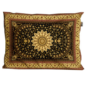 Taie d’oreiller en velours persan – Taille standard modèle Ladan – Luxe sophistiqué (x2)