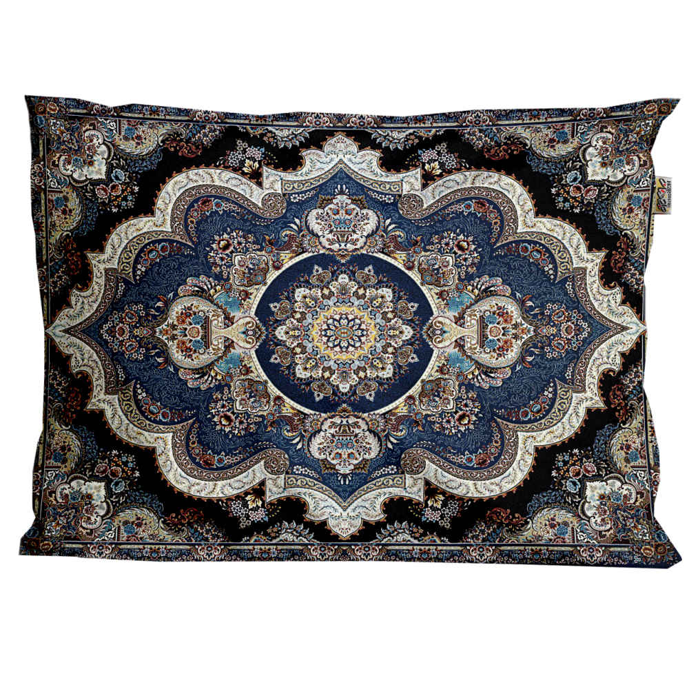 Taie d’oreiller en velours persan – Taille standard modèle Sonati – Élégante et confortable (x2)