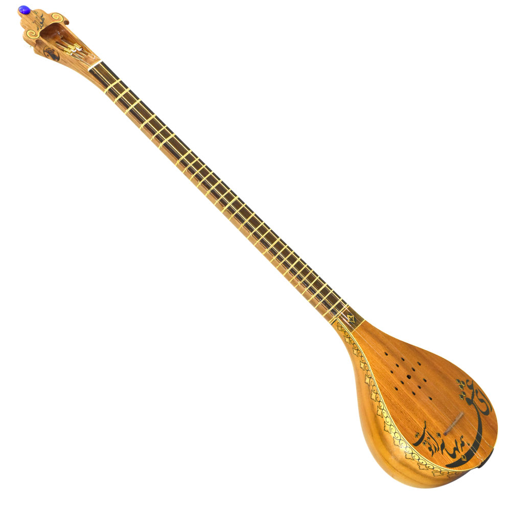 Instrument à cordes Setâr persan - Fabriqué à la main par Iransaz, Modèle Shahnavaz
