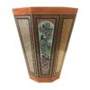 Corbeille à papier en bois persan – Style Golestan en Khatamkari