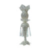 Bougeoir en filigrane persan en cuivre plaqué argent, Negar (2x)