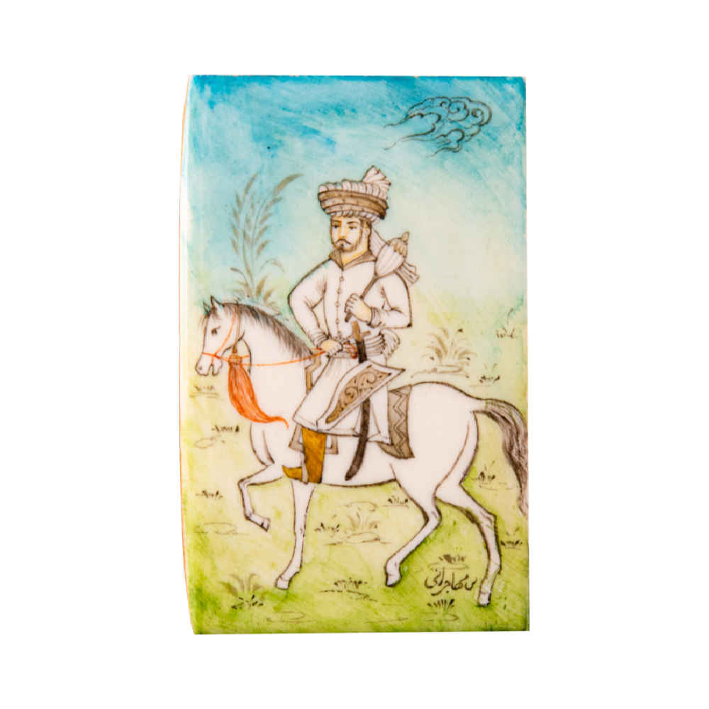 Boîte à bijoux en os artisanale avec motif Arash d’inspiration persane